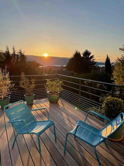 Maison De Vacances 220M2 Vue Lac Et Chateau 망통생베르나드 외부 사진